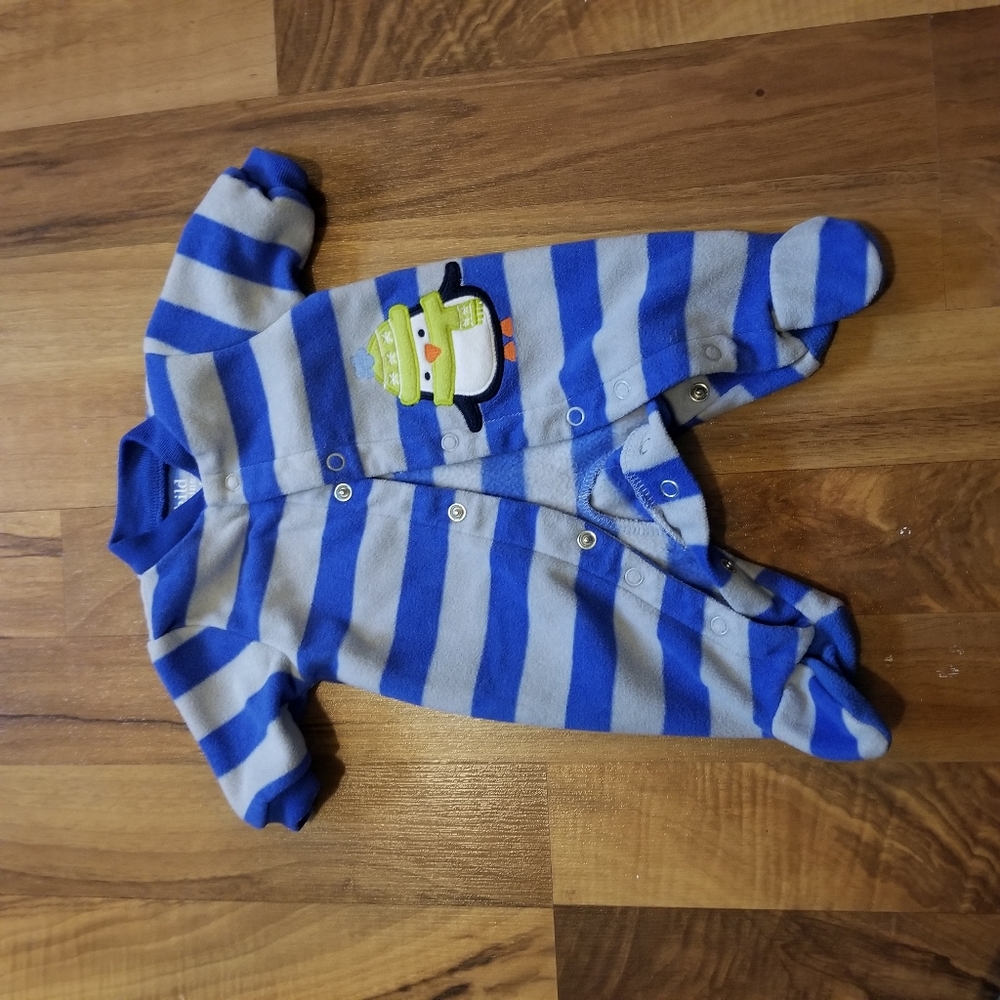Preemie fleece sleeper
